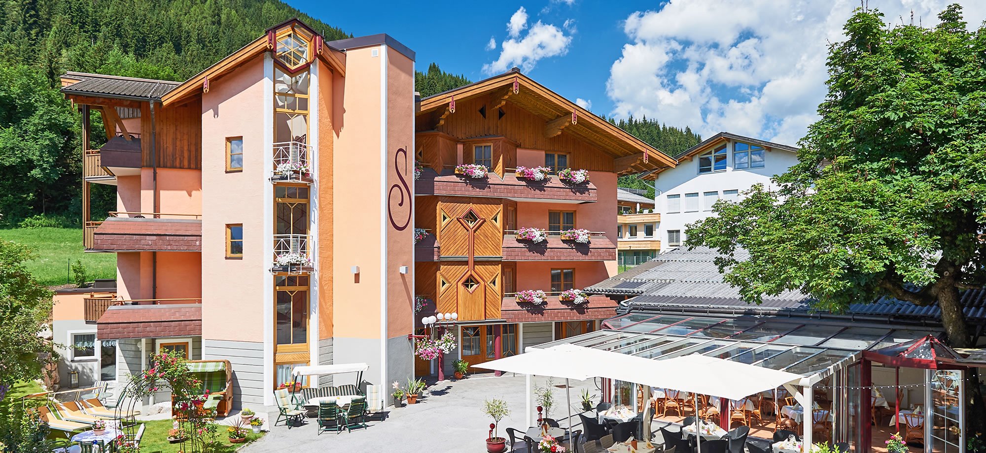 Sommerurlaub im Hotel Restaurant Schwaiger in Top-Lage im Salzburgerland in Österreich