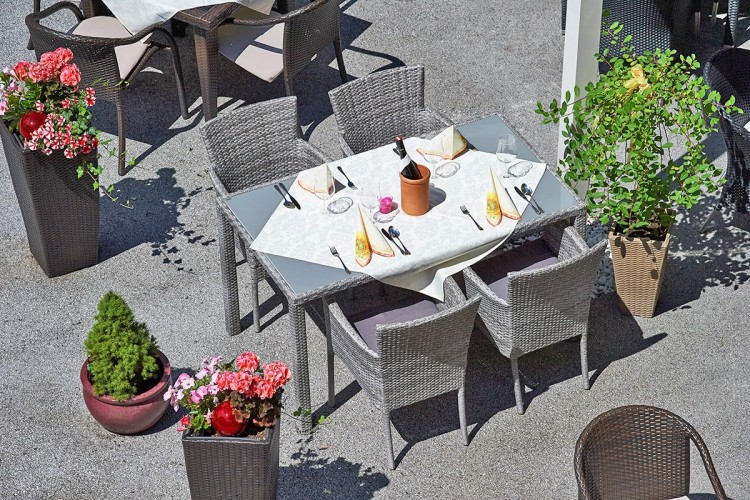 Gemütlicher Gastgarten