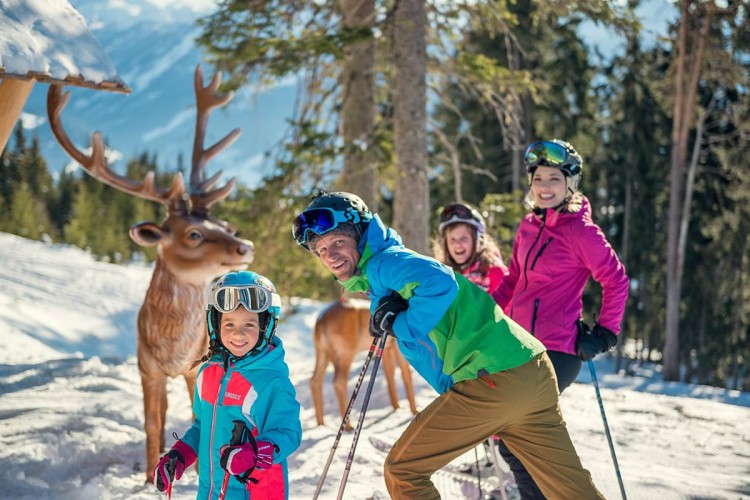 Familienskigebiet monte popolo in Eben