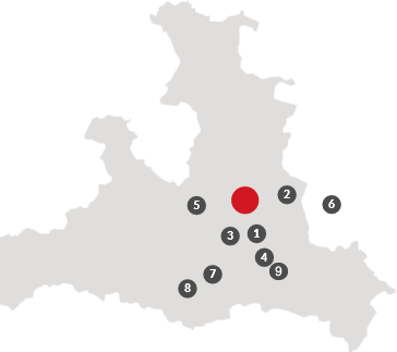 Alle umliegenden Skigebiete im Salzburgerland und in der angrenzenden Steiermark